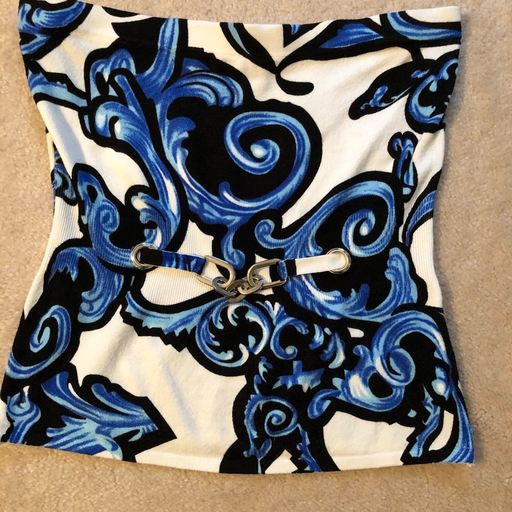 Cache Strapless top size M